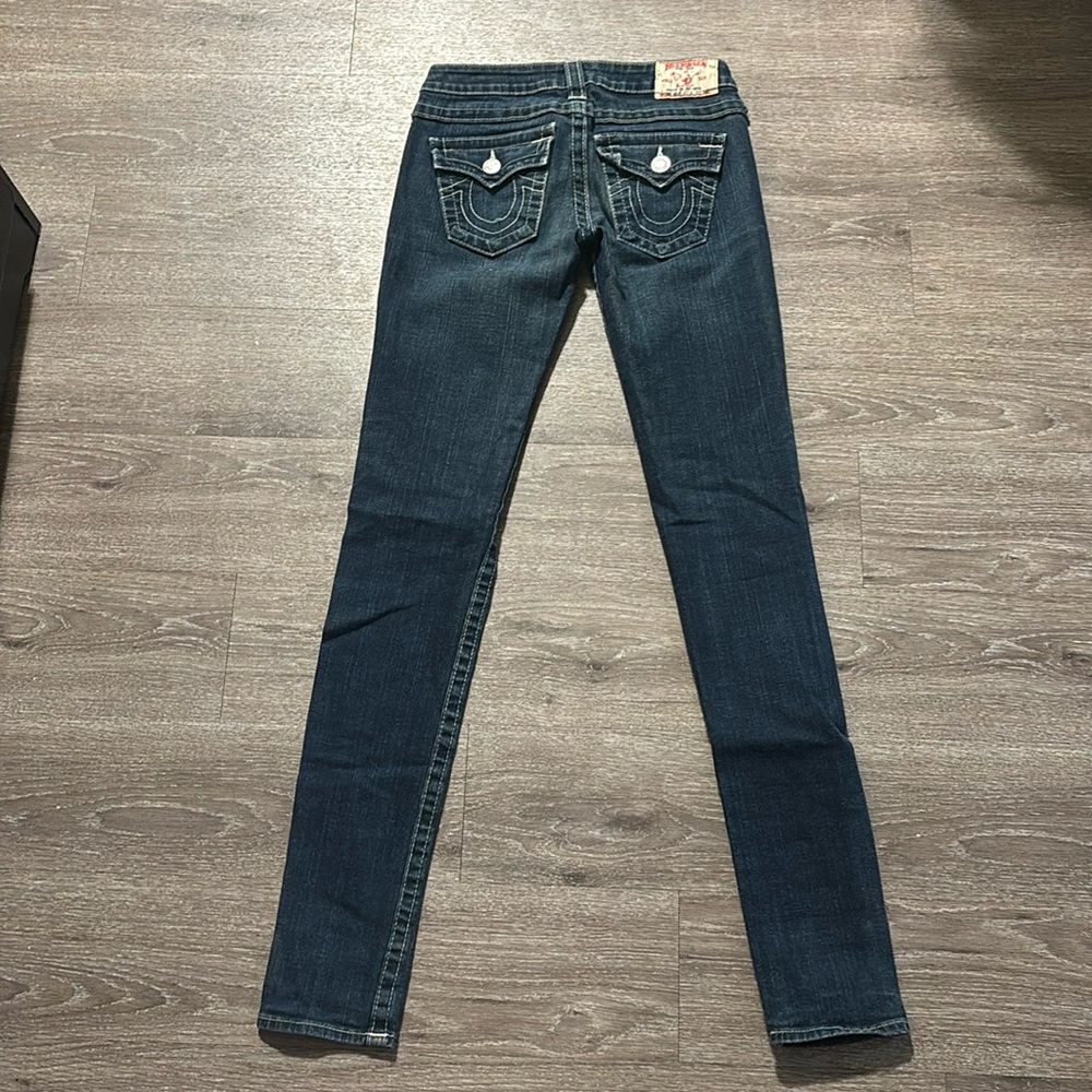 True Religion Julie straight leg jean size 26
